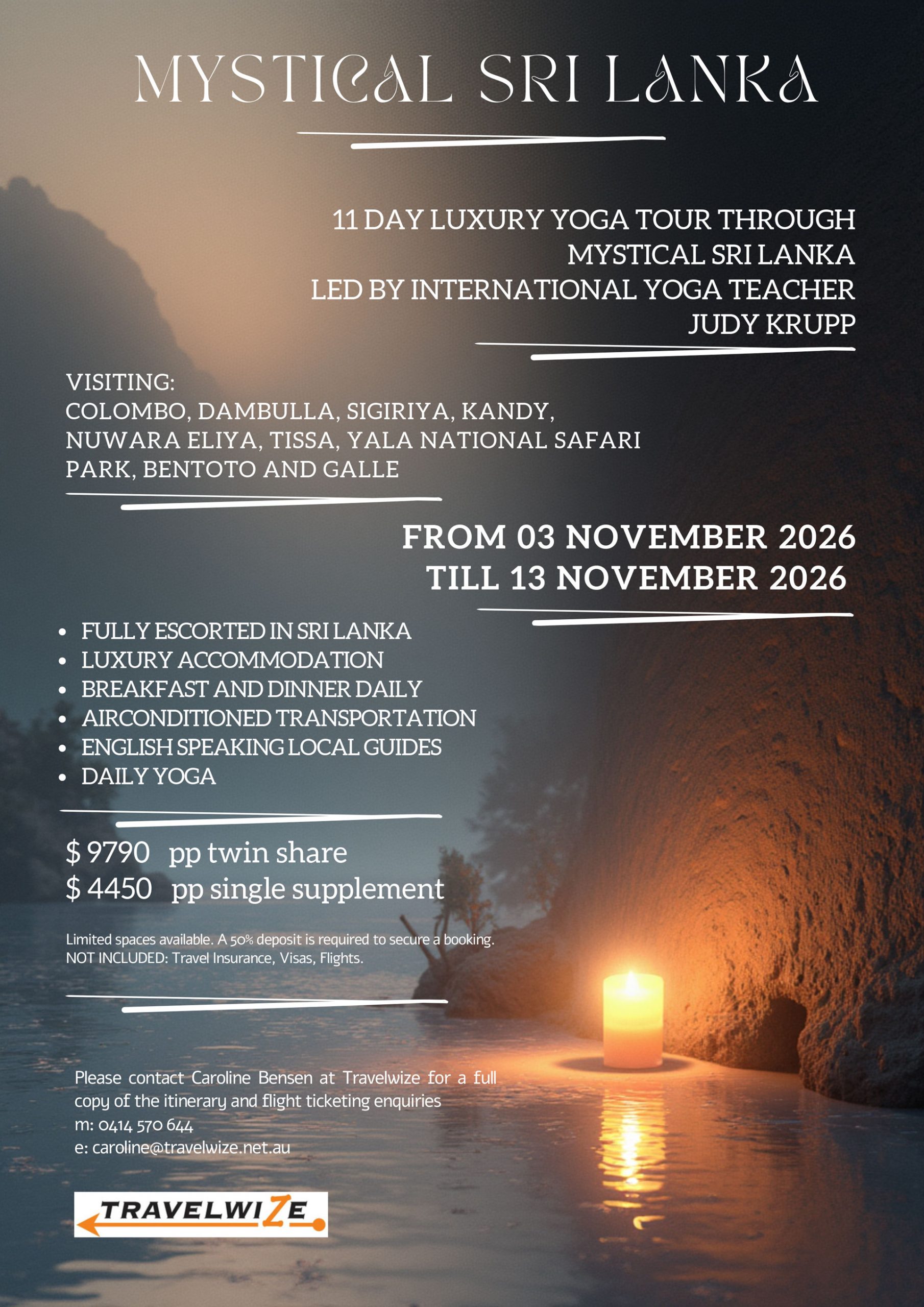 Mystical Sri Lanka flyer